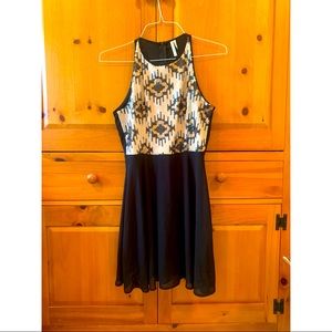 Ikat Sequin Dress